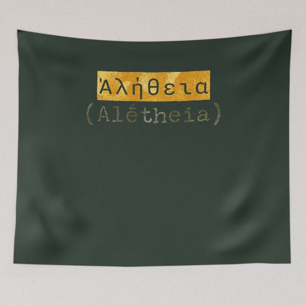 Item preview, Ἀλήθεια (Alḗtheia) - The Greek Word for Truth designed and sold by silviaxe.