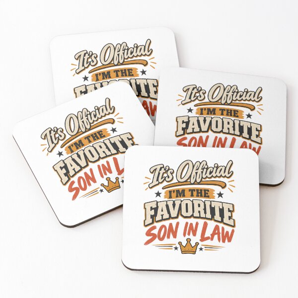 Item preview, Es oficial: soy el yerno favorito - Frase divertida de estilo vintage designed and sold by VYBEHAUS.