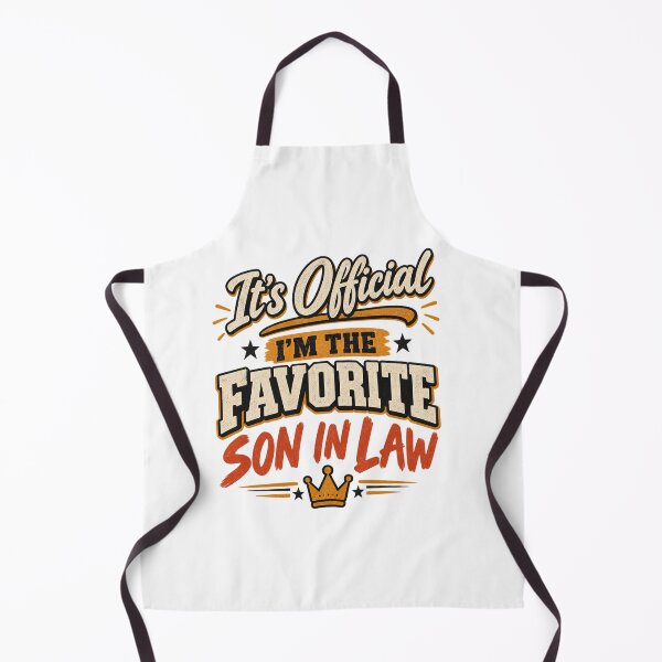 Item preview, It’s Official I’m the Favorite Son In Law - Funny Vintage Quote designed and sold by VYBEHAUS.