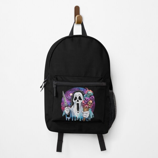 Item preview, Ghost with Skull Ice Cream Cone designed and sold by Krasnovaovaova.