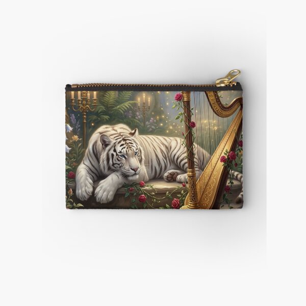 Item preview, Moonlight Melody — White Tiger & Harp designed and sold by TreatLLC.