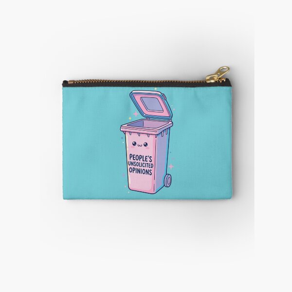 Item preview, People's Unsolicited Opinions Kawaii Pastel Trash Can designed and sold by SweetLog.