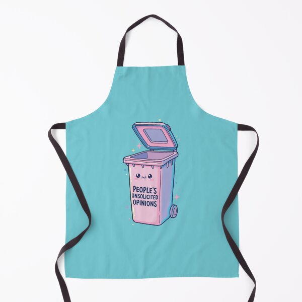 Item preview, People's Unsolicited Opinions Kawaii Pastel Trash Can designed and sold by SweetLog.