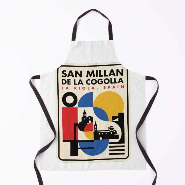 Item preview, Retro San Millan De La Cogolla Bauhaus Geometric Skyline designed and sold by k3rstman1.