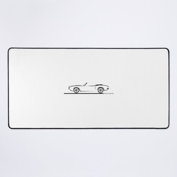 Item preview, Classic Pontiac Firebird Convertible Vintage Car Illustration designed and sold by Bawte.