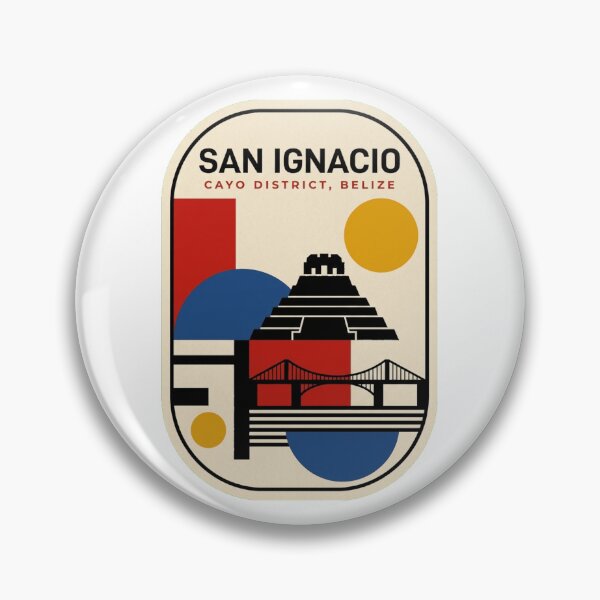 Item preview, Retro San Ignacio Bauhaus Geometric Skyline designed and sold by k3rstman1.