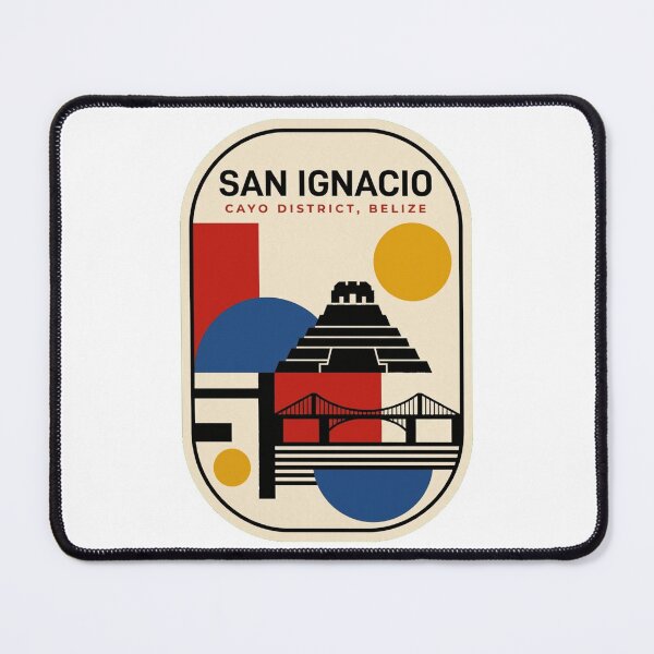 Item preview, Retro San Ignacio Bauhaus Geometric Skyline designed and sold by k3rstman1.