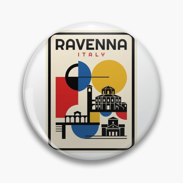 Item preview, Retro Ravenna Bauhaus Geometric Skyline designed and sold by k3rstman1.
