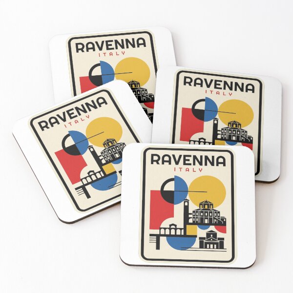 Item preview, Retro Ravenna Bauhaus Geometric Skyline designed and sold by k3rstman1.