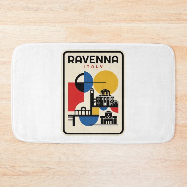 Item preview, Retro Ravenna Bauhaus Geometric Skyline designed and sold by k3rstman1.