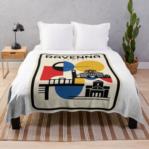 Item preview, Retro Ravenna Bauhaus Geometric Skyline designed and sold by k3rstman1.