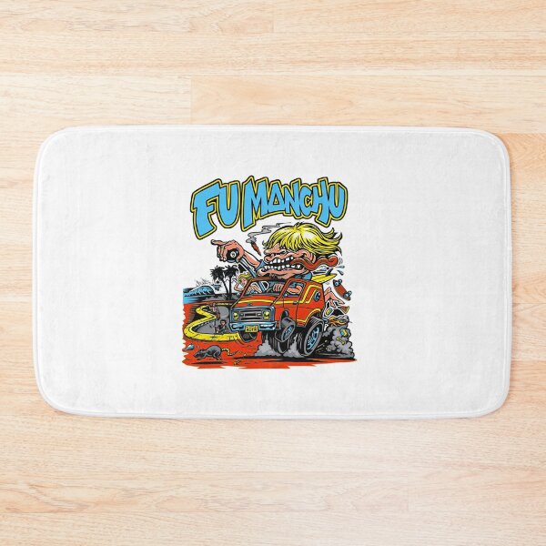 Item preview, Vintage Fu Manchu Mustache Classic Facial Hair Style Design designed and sold by AmrRaafatAssal.