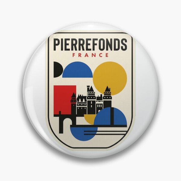 Item preview, Retro Pierrefonds Bauhaus Geometric Skyline designed and sold by k3rstman1.