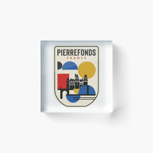 Item preview, Retro Pierrefonds Bauhaus Geometric Skyline designed and sold by k3rstman1.