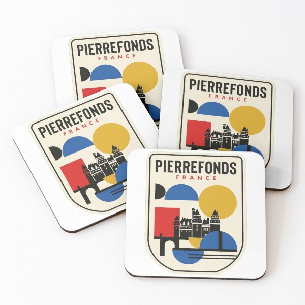 Item preview, Retro Pierrefonds Bauhaus Geometric Skyline designed and sold by k3rstman1.