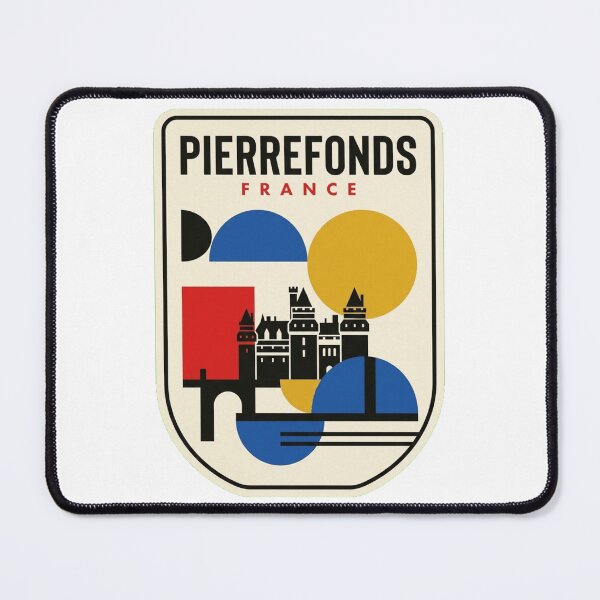 Item preview, Retro Pierrefonds Bauhaus Geometric Skyline designed and sold by k3rstman1.