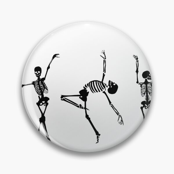 Artikelvorschau, Tanzende Skelette – Halloween-Minimaldesign entworfen und verkauft von Thespase.