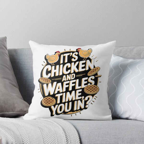 Item preview, It's Chicken and Waffles Time, You In T-Shirt designed and sold by Fr0y000.