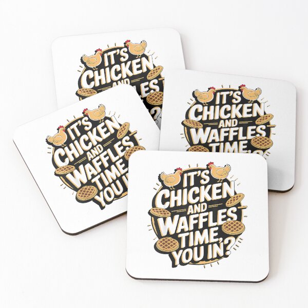 Item preview, It's Chicken and Waffles Time, You In T-Shirt designed and sold by Fr0y000.