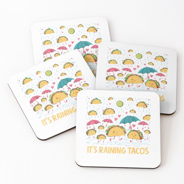 Item preview, It's Raining Tacos Lovers Kids Girls Boys Funny Taco T-Shirt designed and sold by RoReshop.