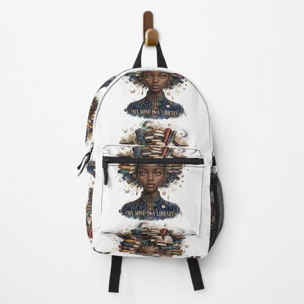 Item preview, My Mind is a Library  designed and sold by Twala Design Co..