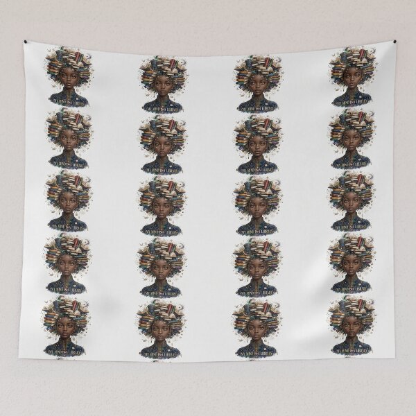 Item preview, My Mind is a Library  designed and sold by Twala Design Co..