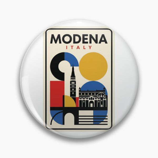 Item preview, Retro Modena Bauhaus Geometric Skyline designed and sold by k3rstman1.