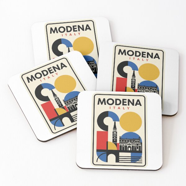 Item preview, Retro Modena Bauhaus Geometric Skyline designed and sold by k3rstman1.