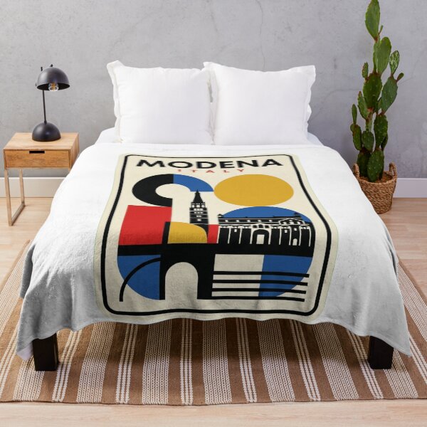 Item preview, Retro Modena Bauhaus Geometric Skyline designed and sold by k3rstman1.