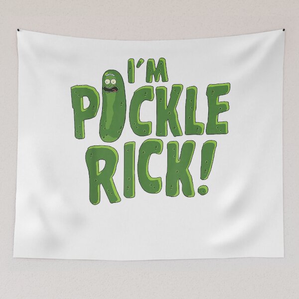 Artikelvorschau, Meme-Grafik: Ich bin Pickle Rick! Lustig für Männer und Frauen entworfen und verkauft von MasonPotter.