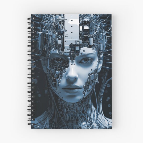 Item preview, Cosmic Alien Robot Face: Sci-Fi Fantasy Art designed and sold by DEC02.