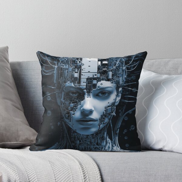Item preview, Cosmic Alien Robot Face: Sci-Fi Fantasy Art designed and sold by DEC02.