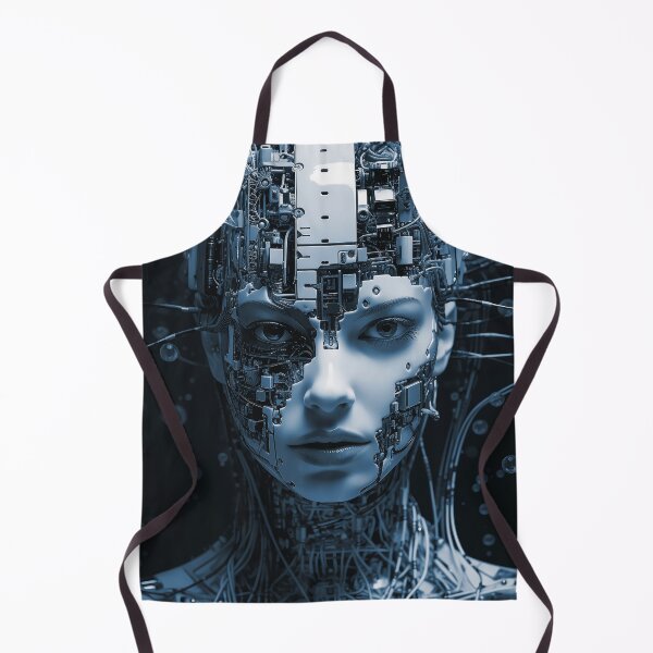 Item preview, Cosmic Alien Robot Face: Sci-Fi Fantasy Art designed and sold by DEC02.