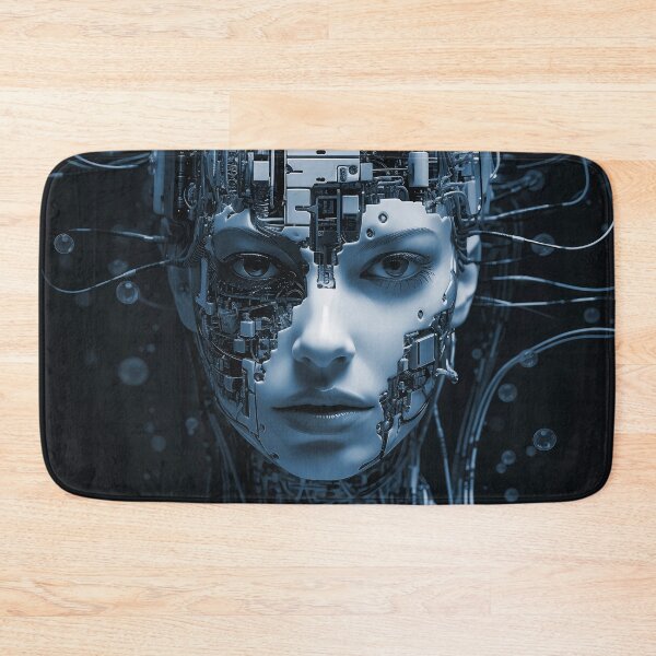 Item preview, Cosmic Alien Robot Face: Sci-Fi Fantasy Art designed and sold by DEC02.