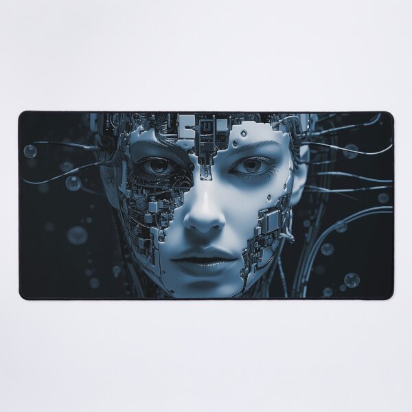 Item preview, Cosmic Alien Robot Face: Sci-Fi Fantasy Art designed and sold by DEC02.