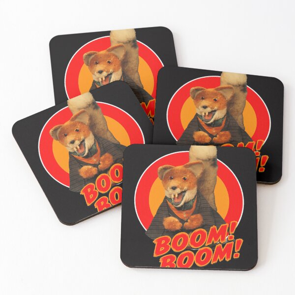 Item preview, Fox 'BOOM! BOOM!' Retro Stuffed Character designed and sold by Lagoart.