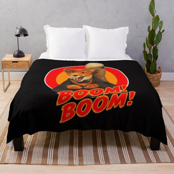 Item preview, Fox 'BOOM! BOOM!' Retro Stuffed Character designed and sold by Lagoart.