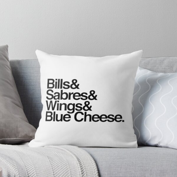 Item preview, Buffalo Inspired Wings with Sabres and Blue Cheese Design designed and sold by indimanga.