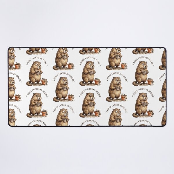 Item preview, Guilty Beaver Plant Water designed and sold by Tiffany Roy.