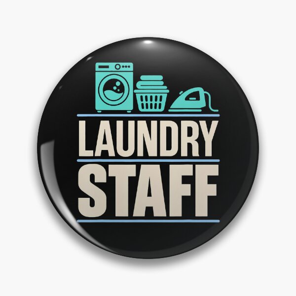 Item preview, Laundry Staff Worker Aide Attendant Funny Cleaning Service designed and sold by Chromatic-Cubes.