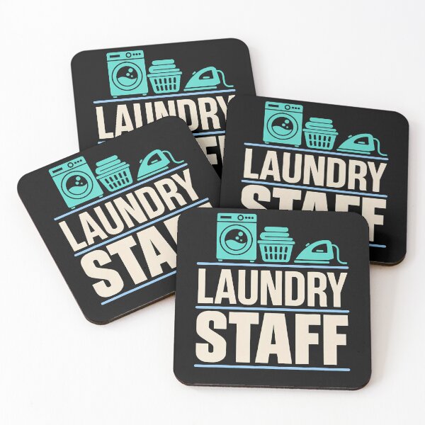 Item preview, Laundry Staff Worker Aide Attendant Funny Cleaning Service designed and sold by Chromatic-Cubes.