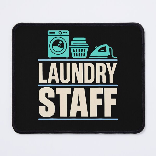 Item preview, Laundry Staff Worker Aide Attendant Funny Cleaning Service designed and sold by Chromatic-Cubes.