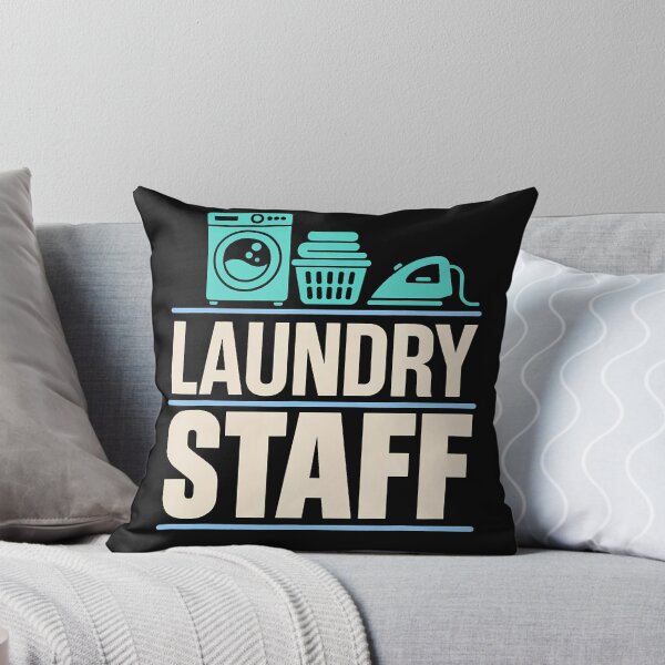 Item preview, Laundry Staff Worker Aide Attendant Funny Cleaning Service designed and sold by Chromatic-Cubes.
