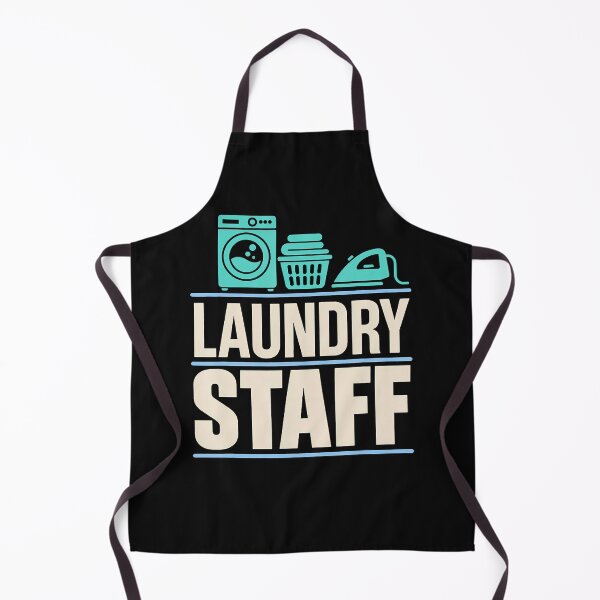 Item preview, Laundry Staff Worker Aide Attendant Funny Cleaning Service designed and sold by Chromatic-Cubes.