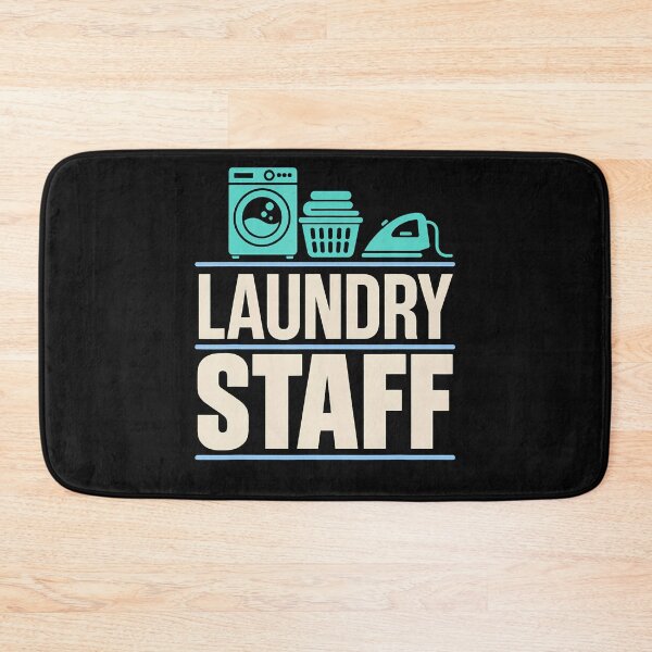 Item preview, Laundry Staff Worker Aide Attendant Funny Cleaning Service designed and sold by Chromatic-Cubes.