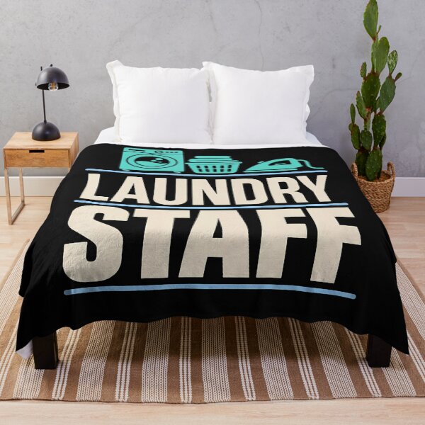 Item preview, Laundry Staff Worker Aide Attendant Funny Cleaning Service designed and sold by Chromatic-Cubes.