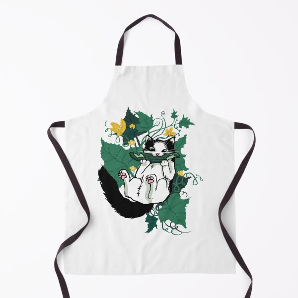 Item preview, Mauri Character Holding a Cucumber with Colorful Flowers Artistic Illustration designed and sold by Bastchamen.