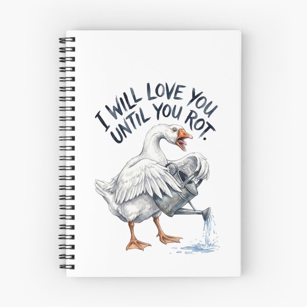 Item preview, Overwatering Duck Garden Love designed and sold by Tiffany Roy.