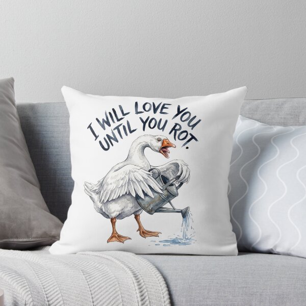Item preview, Overwatering Duck Garden Love designed and sold by Tiffany Roy.