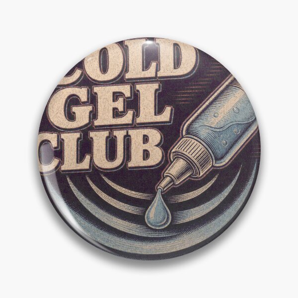 Artikelvorschau, Cold Gel Club Sonografie Ultraschall Abzeichen entworfen und verkauft von BoosterShop.